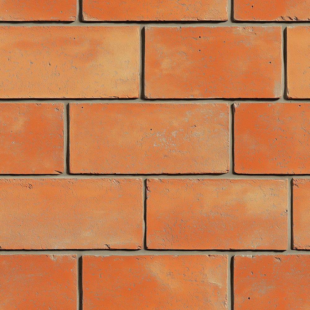 Weathered Red Paver with Green Moss brick wallpaper BRICK 0127 – brick pattern texture