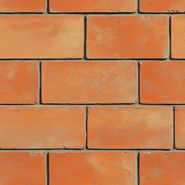 Weathered Red Paver with Green Moss brick wallpaper BRICK 0127 – brick pattern texture
