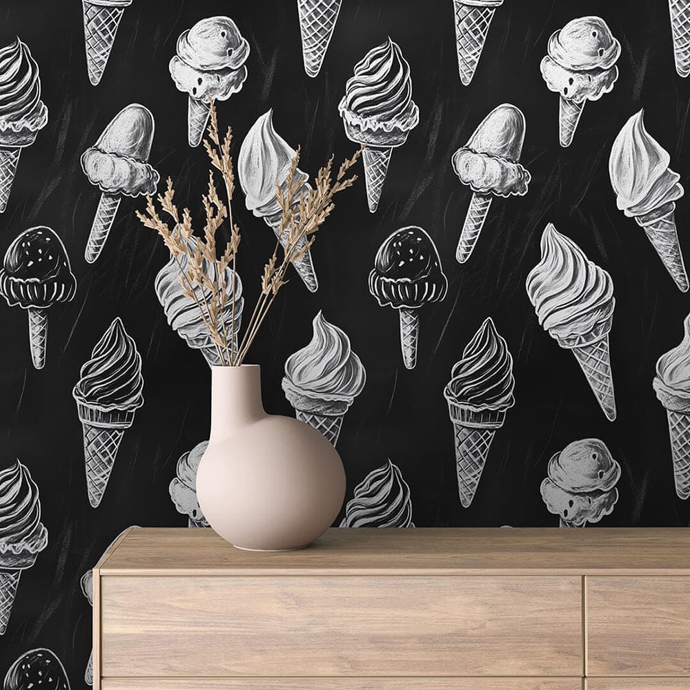 COMMERCIAL 0009 - Artisan Burger Chalkboard Wallpaper