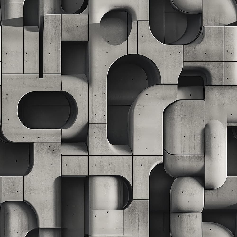 Dark Geometric Concrete Relief wallpaper CONCRETE 0057 – concrete texture and pattern