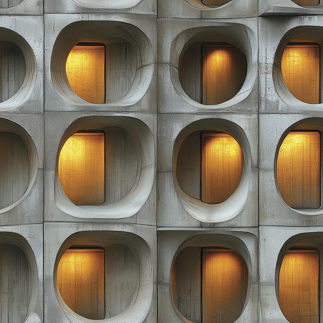 Backlit Concrete Breeze Block wallpaper CONCRETE 0090 – concrete texture and pattern