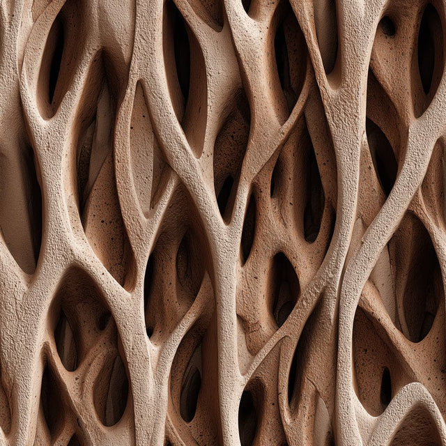 Organic Terracotta Concrete Lattice wallpaper CONCRETE 0100 – concrete texture and pattern