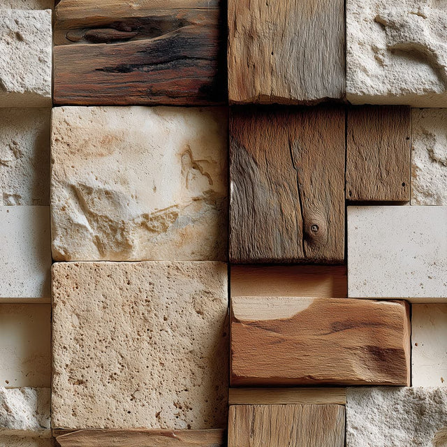 Natural Stone and Timber Mix wallpaper CONCRETE 0102 – concrete texture and pattern