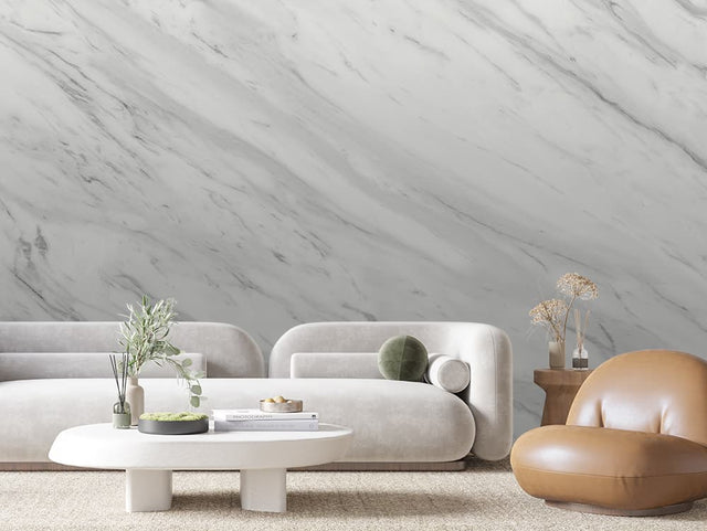 Statuario Diagonal Marble wallpaper MARBLE 0003 – room view