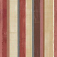 Vintage Rouge Linen Stripe wallpaper STRIPED 0023 – close-up of stripe pattern