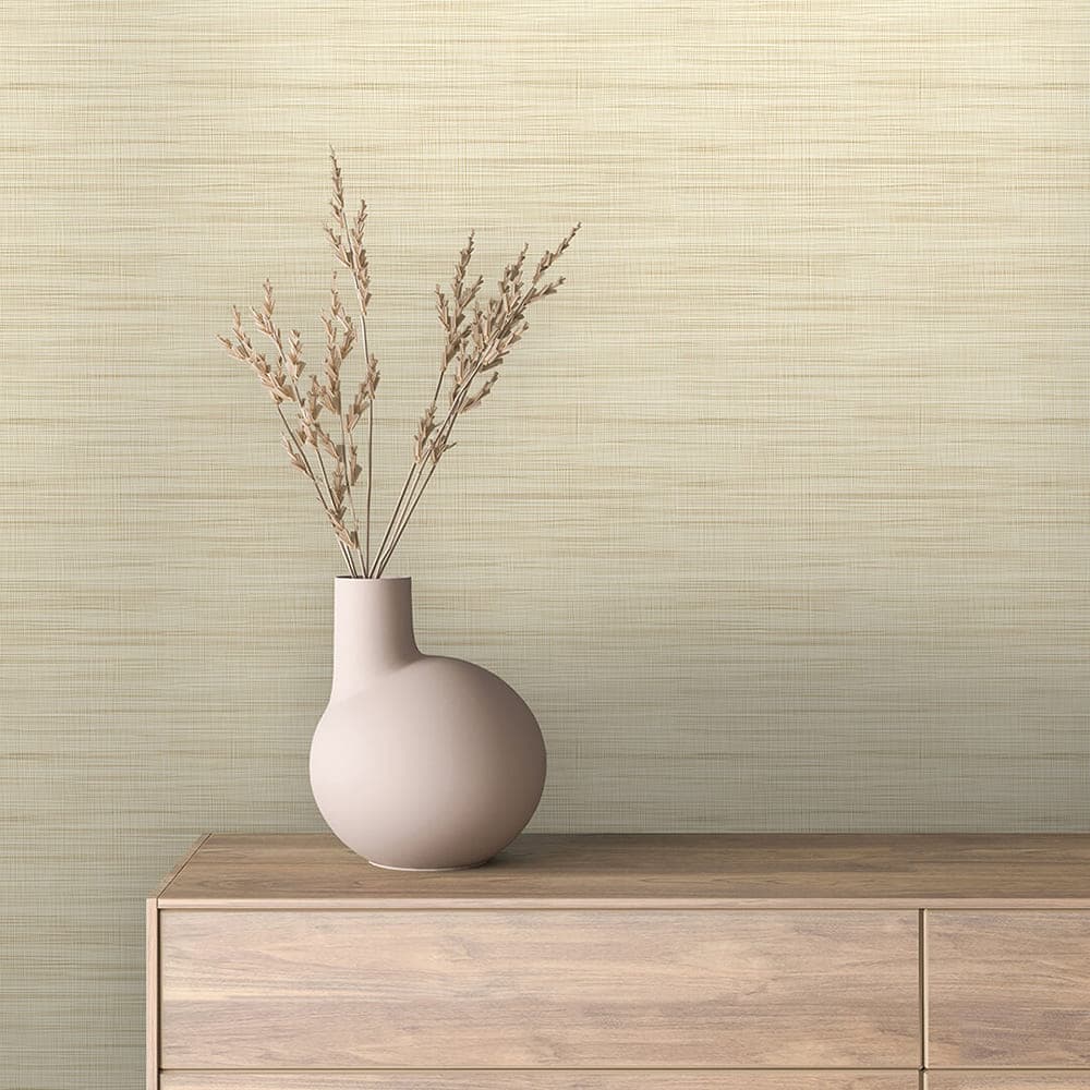 Champagne Grasscloth texture wallpaper TEXTURE 0018 – room view
