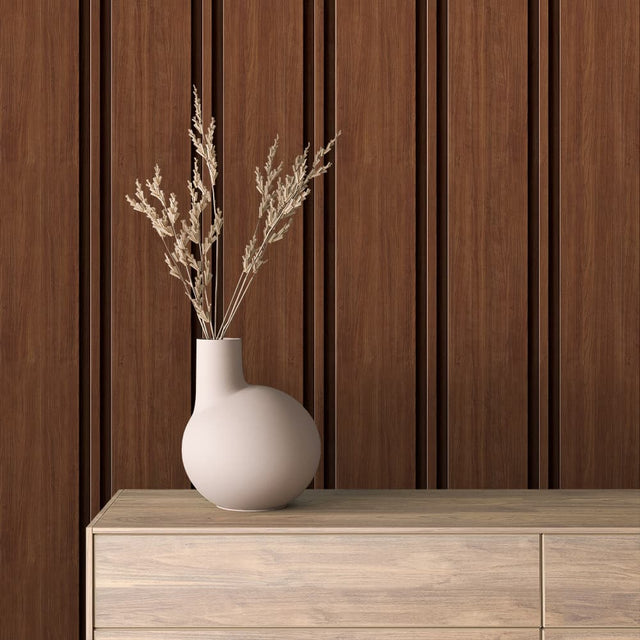 WOOD 0084 – Golden Oak Wood Slat Wallpaper