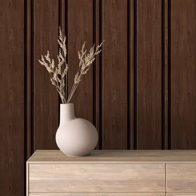 WOOD 0099 – Light Oak Wood Slat Wallpaper